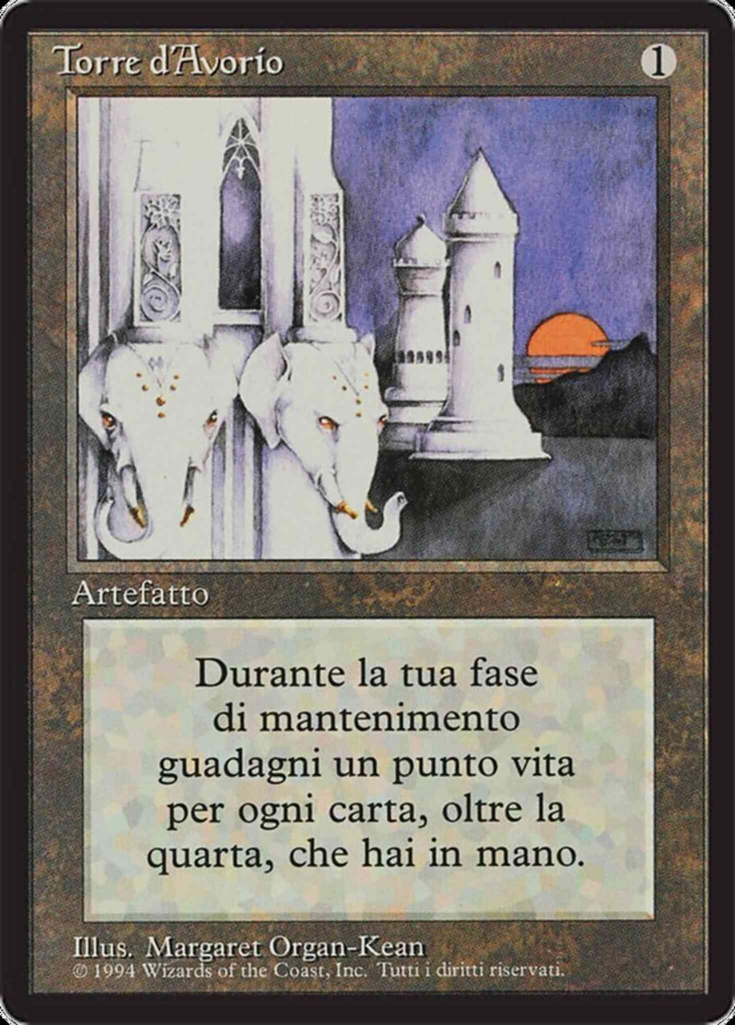 Ivory Tower - Italian [254] [Foreign Black Border: Italian] [Non-Foil]