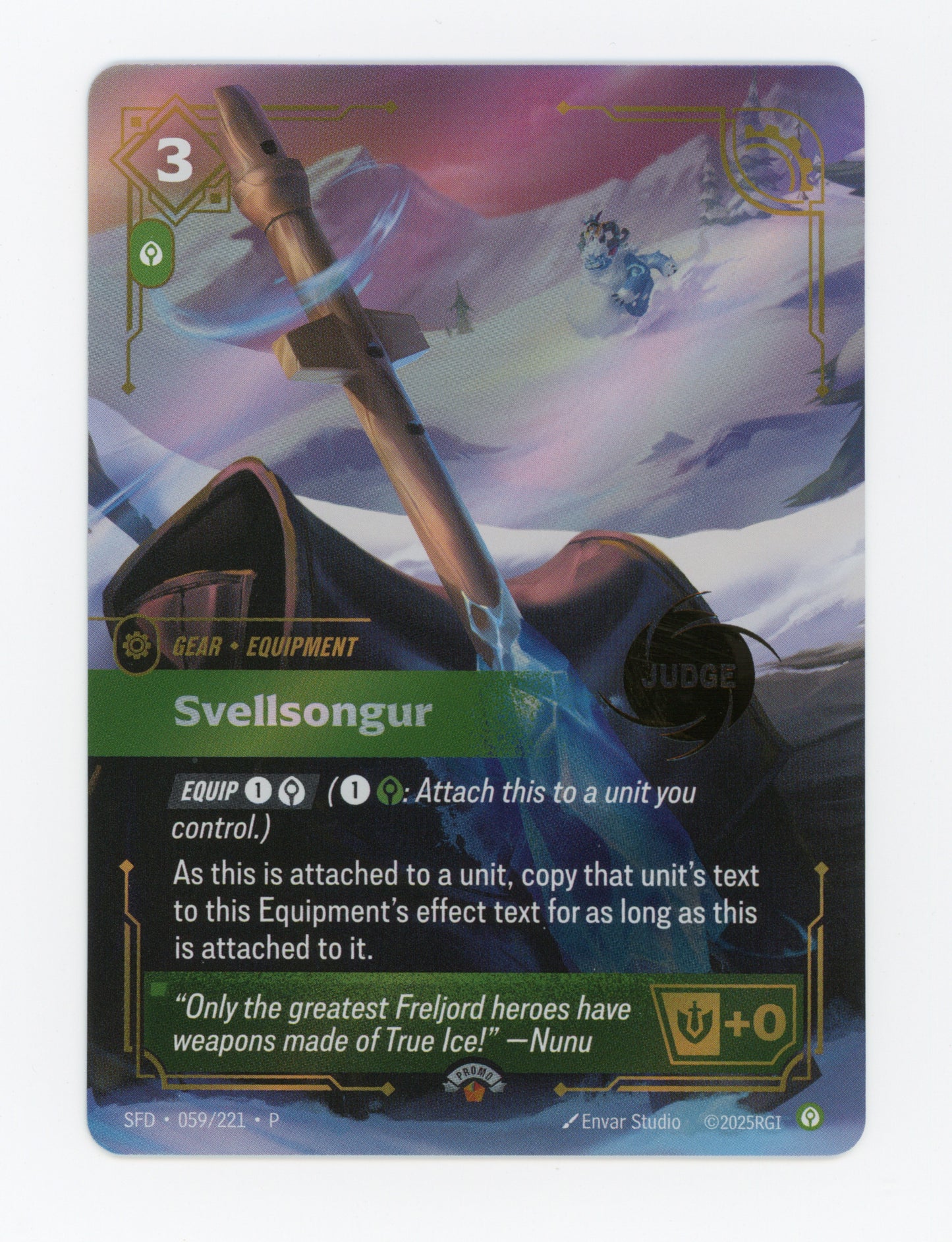 Svellsongur — Foil — ID 17719