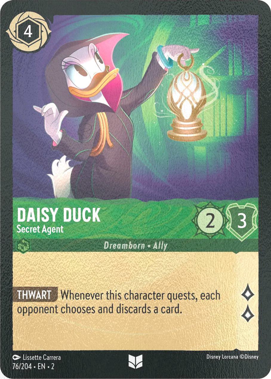 Daisy Duck - Secret Agent - 76/204 [Rise Of The Floodborn] [Cold Foil]