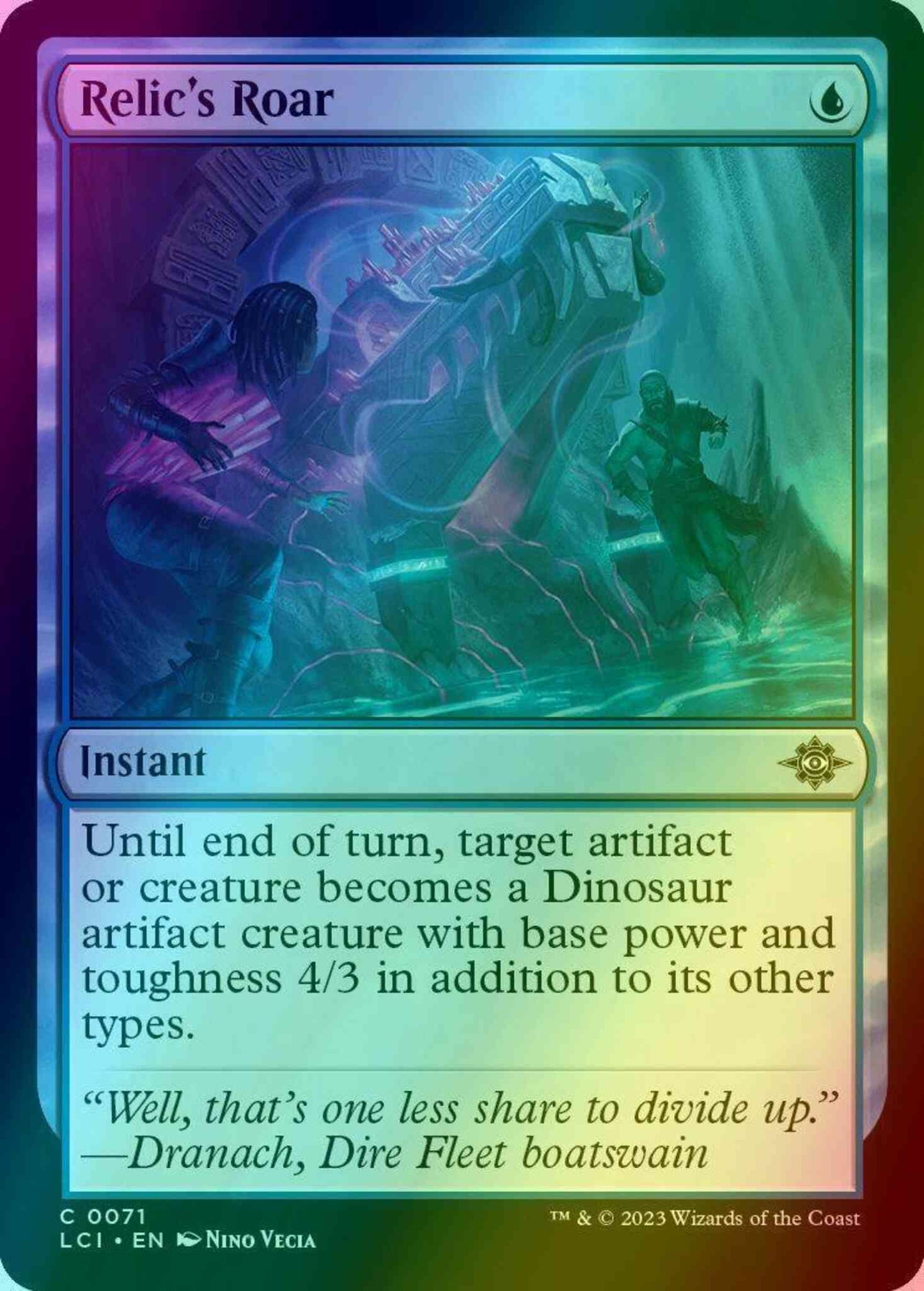 Relic's Roar [71] [The Lost Caverns of Ixalan] [Foil]