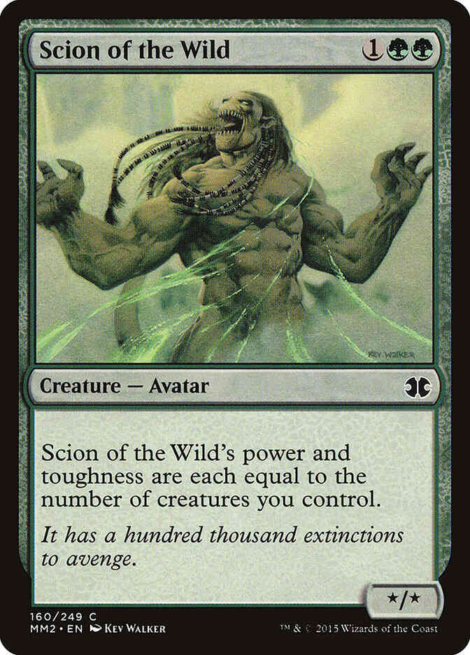 Scion of the Wild [160] [Modern Masters 2015] [Non-Foil]
