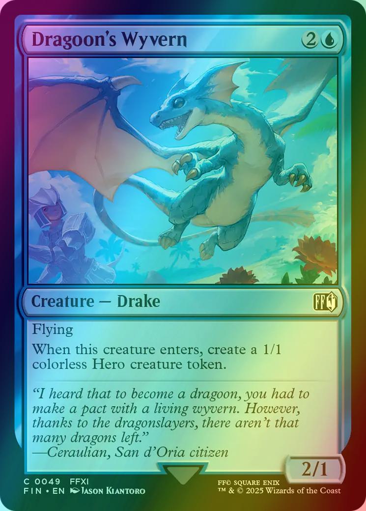 Dragoon's Wyvern [49] [FINAL FANTASY] [Foil]