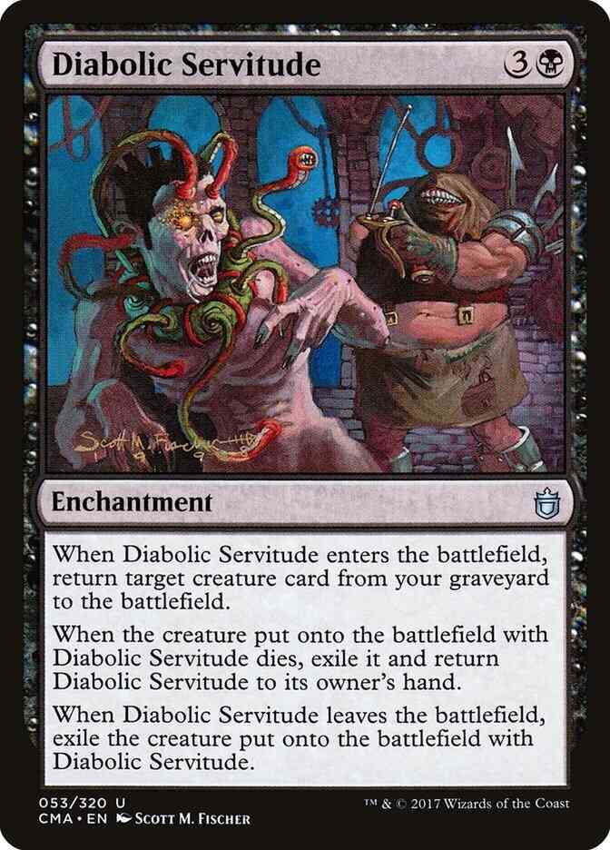 Diabolic Servitude [53] [Commander Anthology] [Non-Foil]