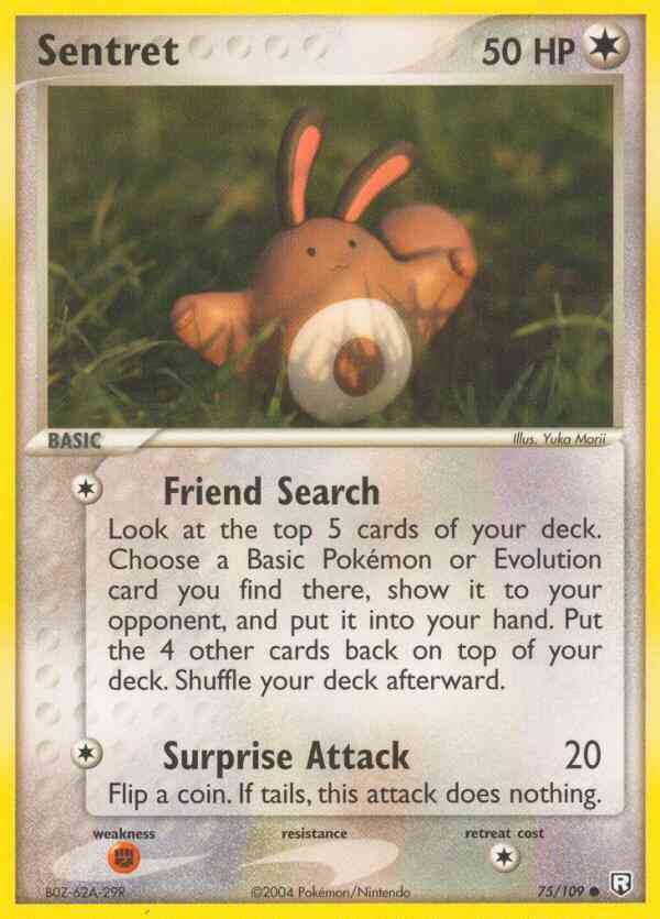 Sentret - 75/109 - Common [ex7-75] [Reverse Holo]