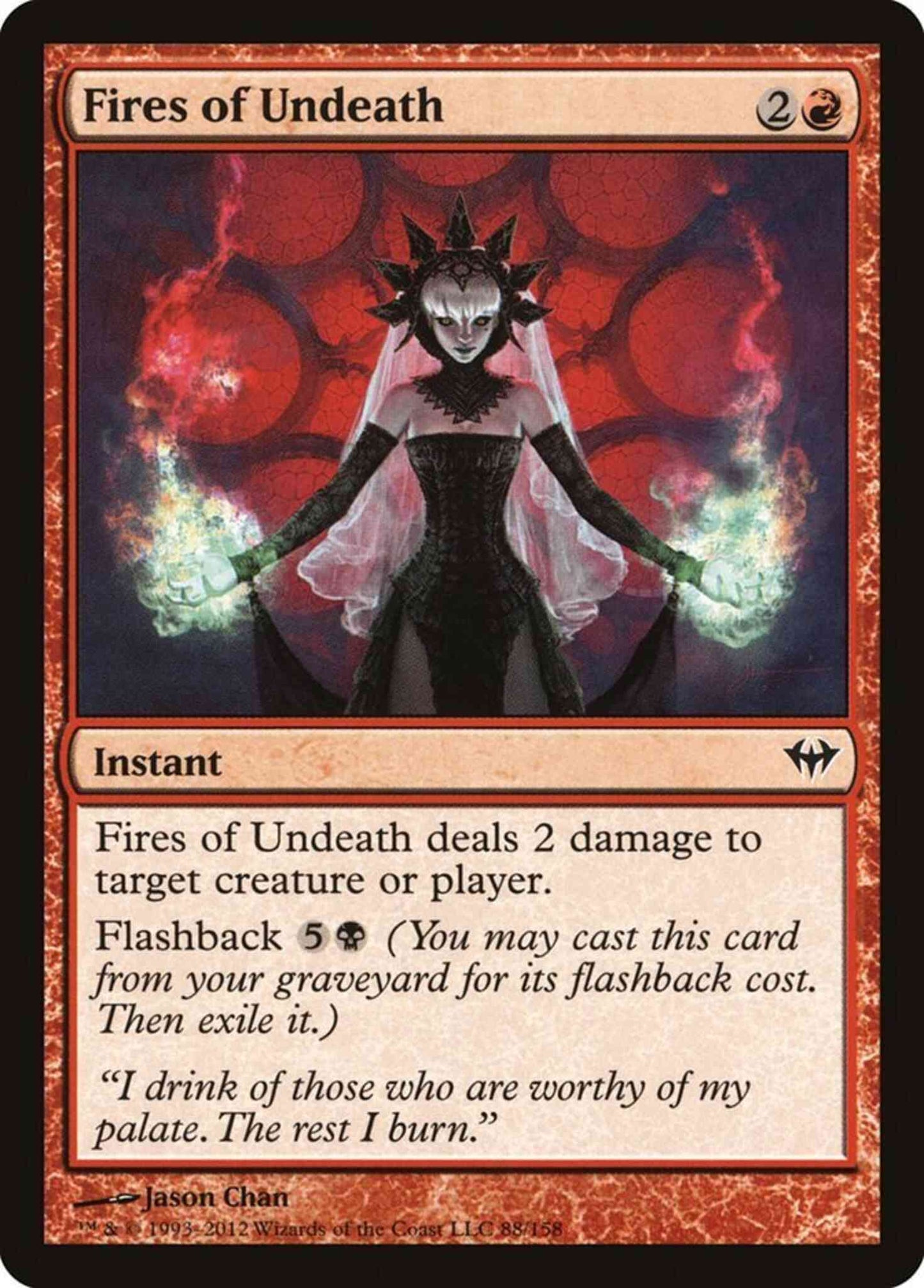 Fires of Undeath [88] [Dark Ascension] [Non-Foil]
