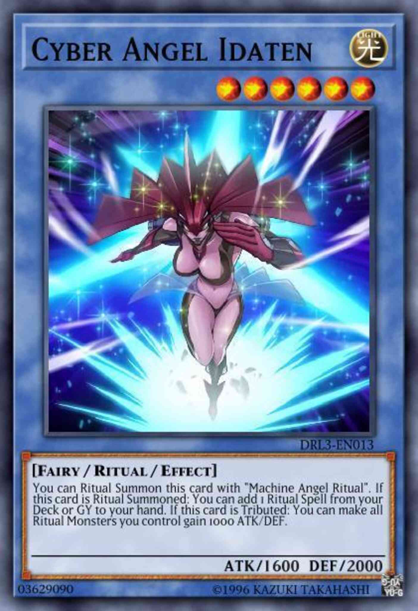 Cyber Angel Idaten - LED4-EN019 - Common - 1st Edition