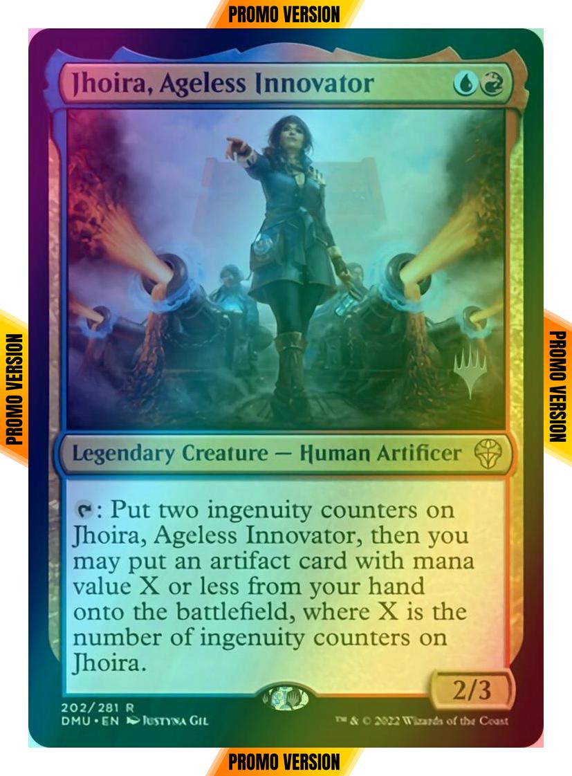 Jhoira, Ageless Innovator [202p] [Promo Pack] [Dominaria United: Promos] [Foil]