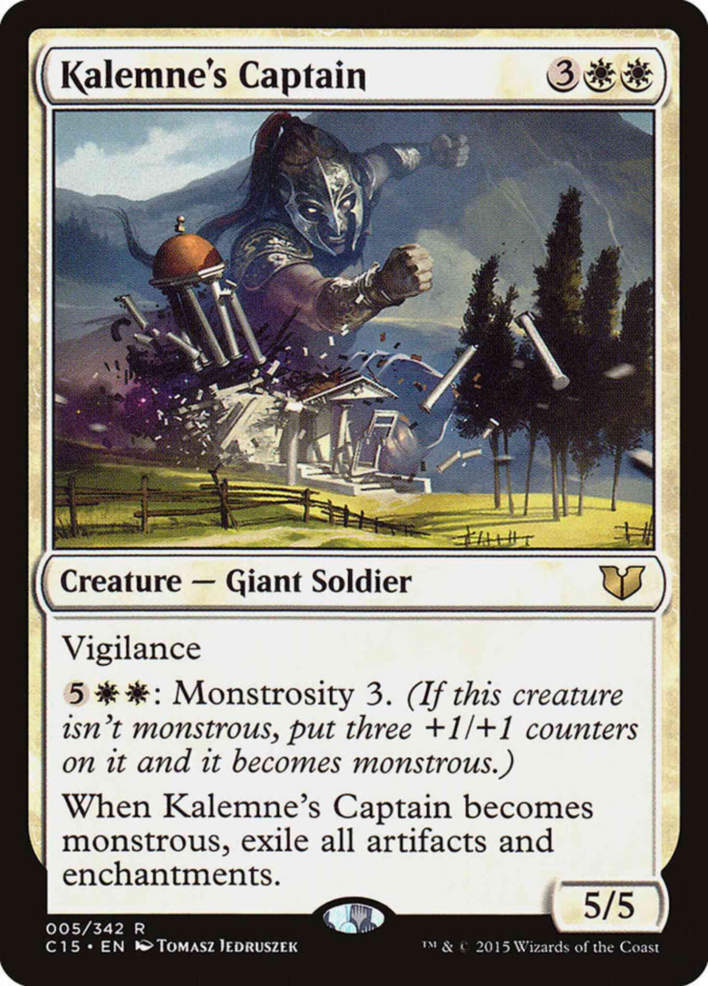 Kalemne's Captain [Commander 2015] [Non-Foil]