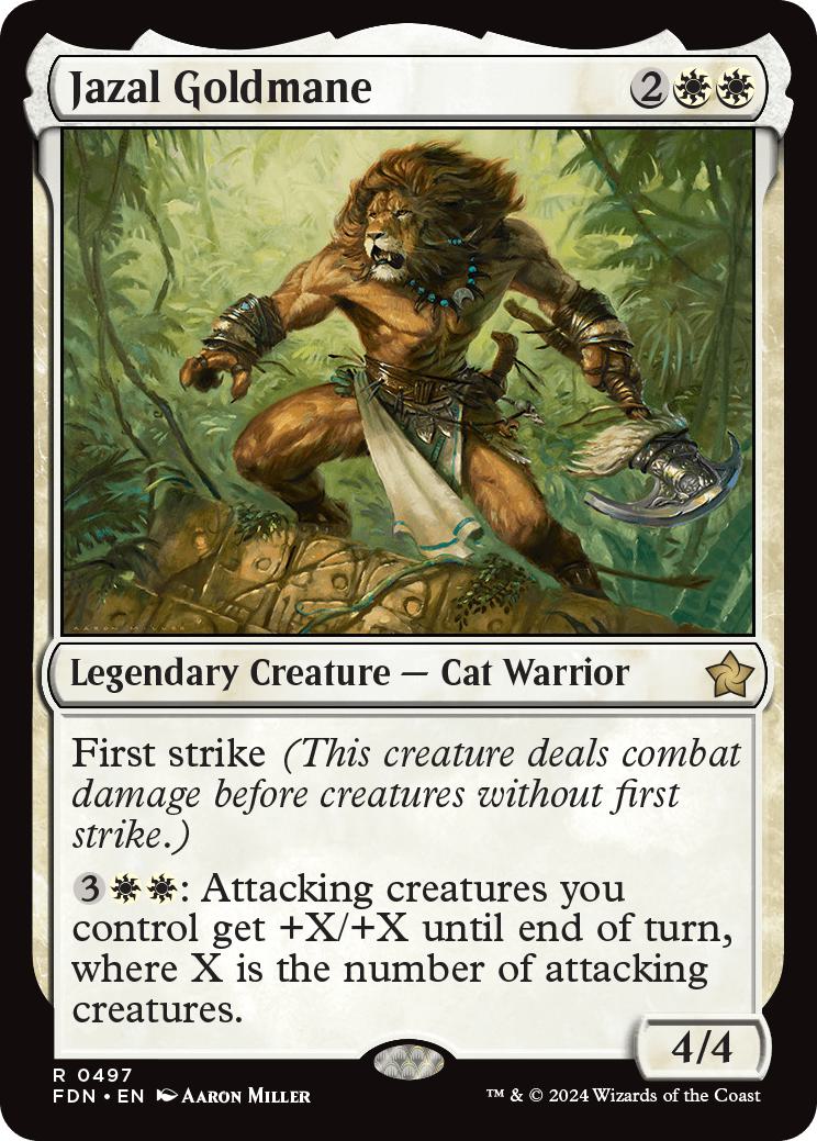 Jazal Goldmane [497] [Foundations] [Non-Foil]