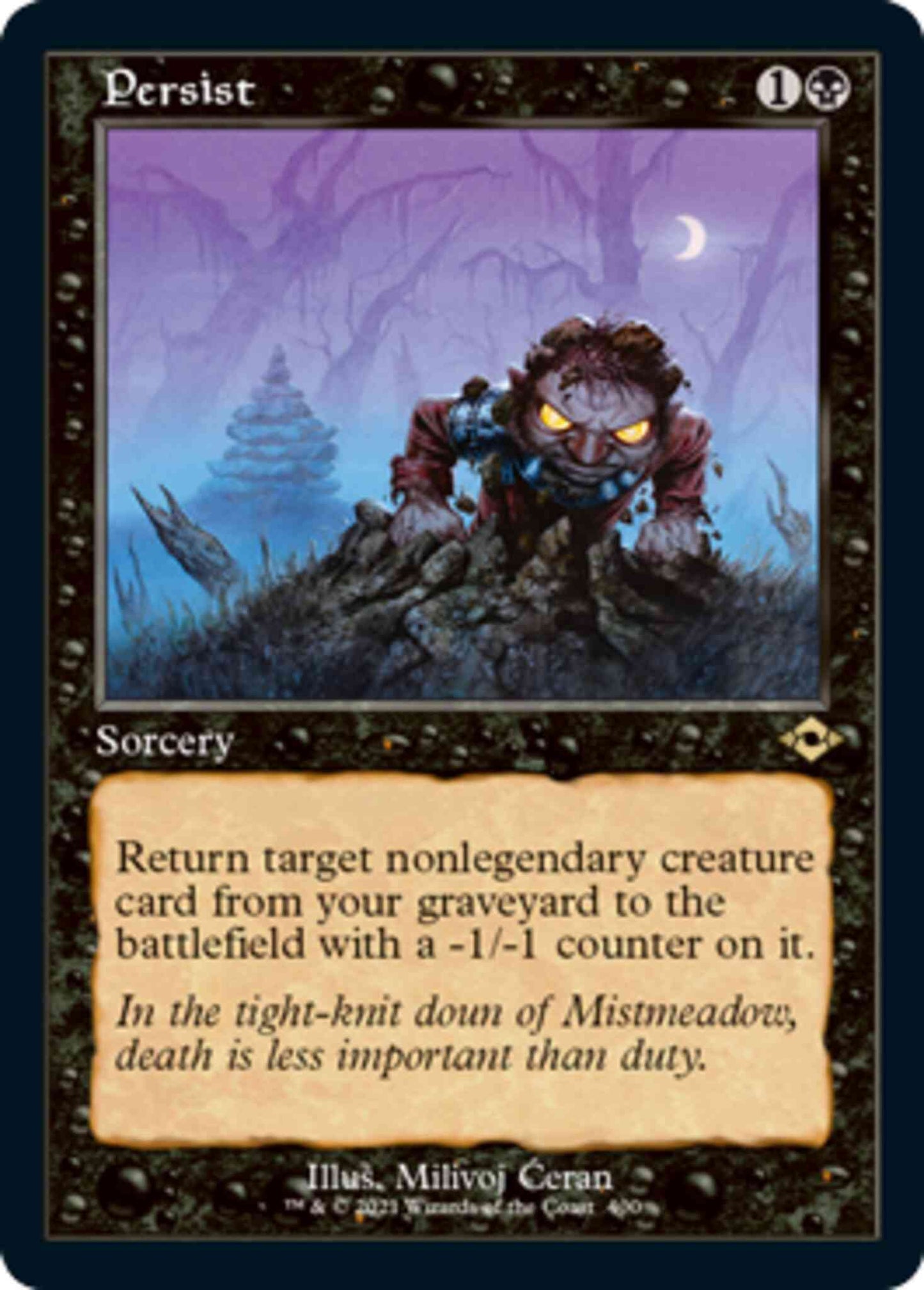 Persist [400] [Retro Frame] [Modern Horizons 2] [Non-Foil]