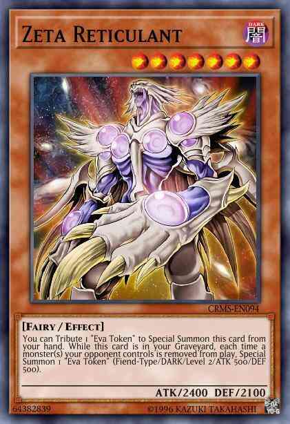 Zeta Reticulant - CRMS-EN094 - Secret Rare - Unlimited