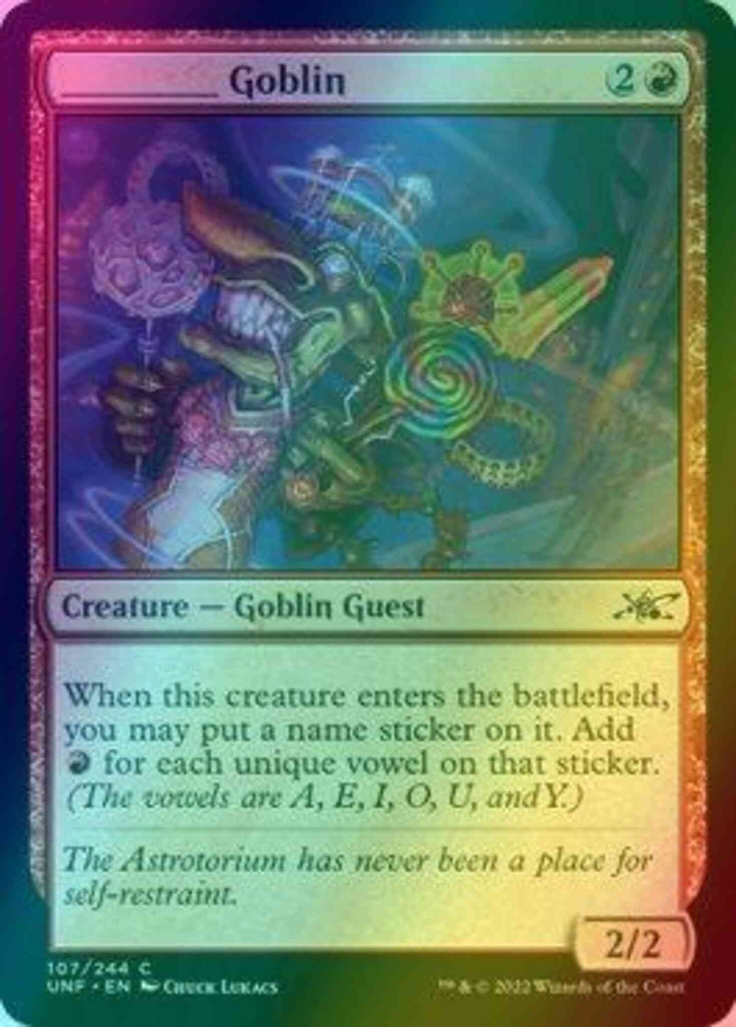 ________ Goblin [107] [Unfinity] [Foil]