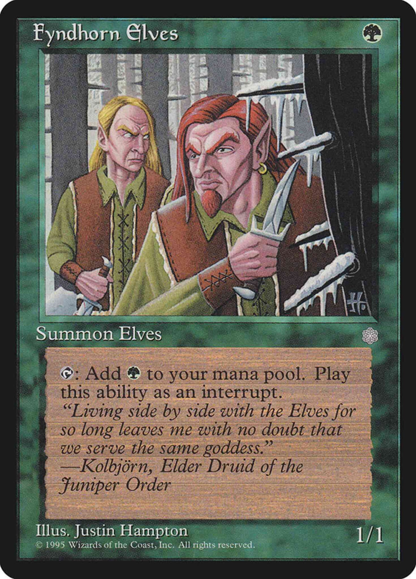 Fyndhorn Elves [244] [Ice Age] [Non-Foil]
