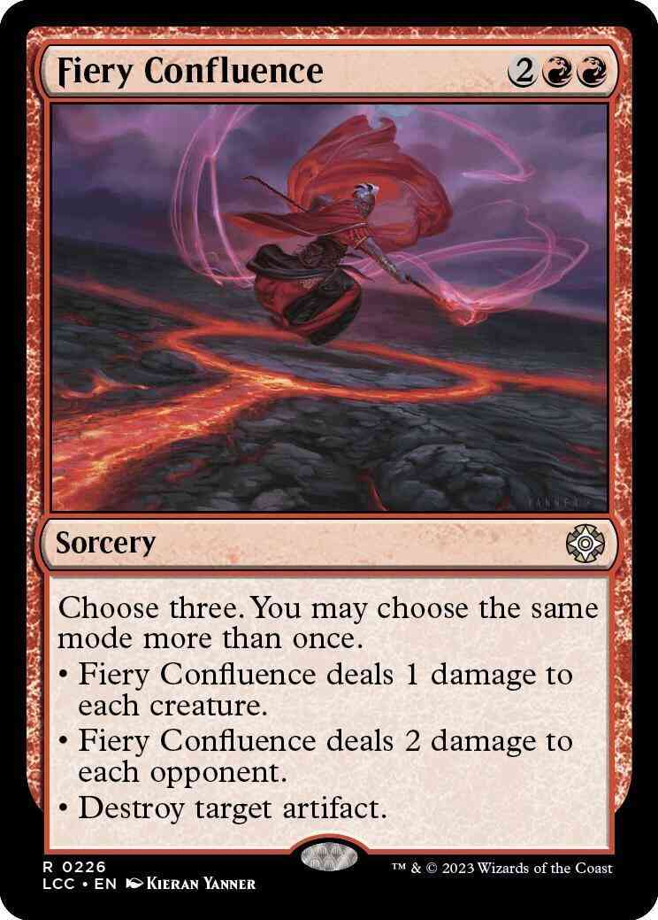 Fiery Confluence [226] [The Lost Caverns of Ixalan: Commander] [Non-Foil]