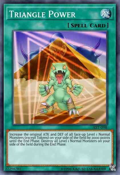 Triangle Power - AST-098 - Rare - Unlimited