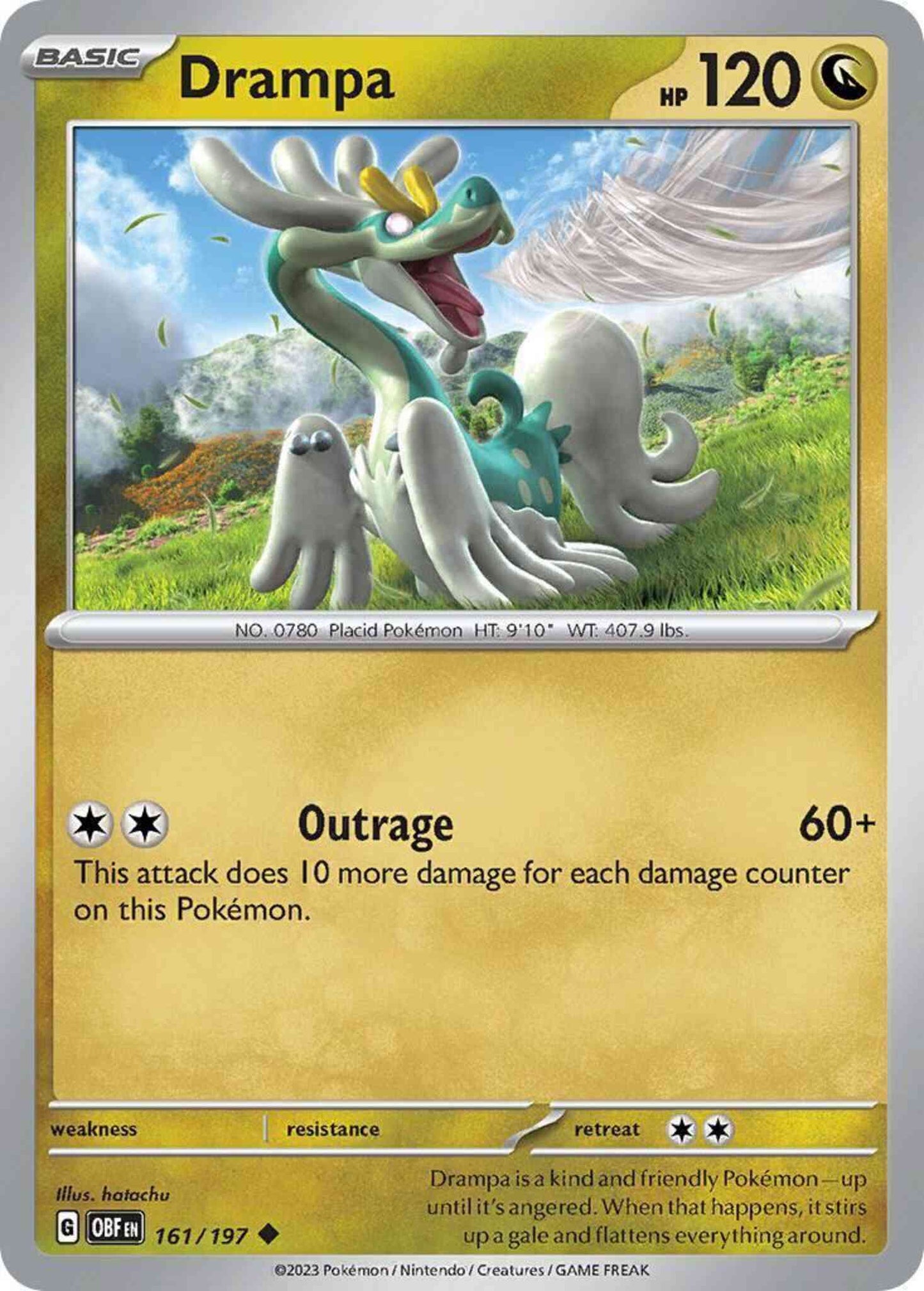 Drampa - 161/197 - Uncommon [sv03-161] [Non-Holo]