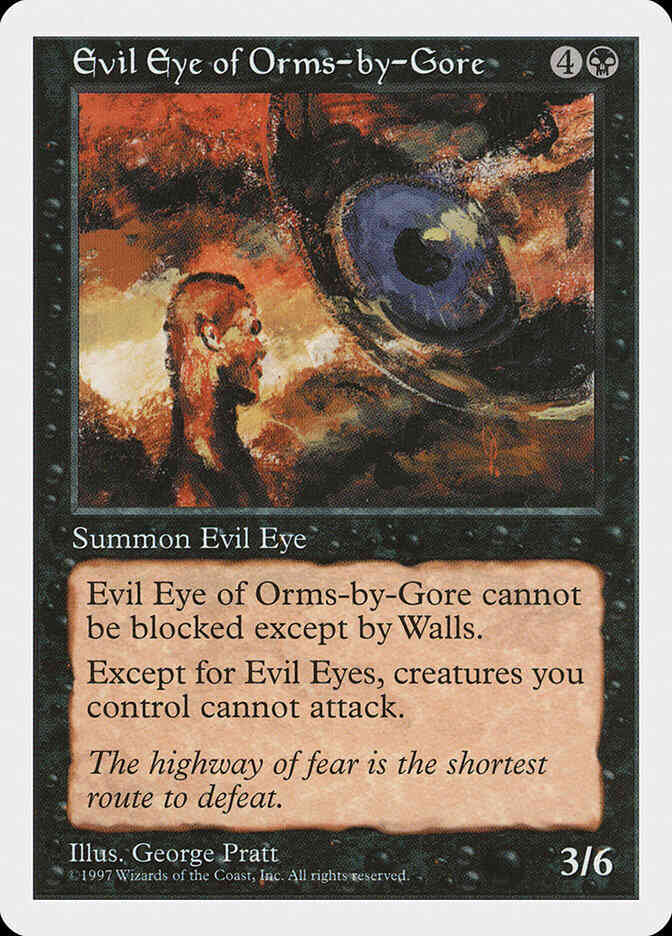 Evil Eye of Orms-by-Gore [159] [Fifth Edition] [Non-Foil]