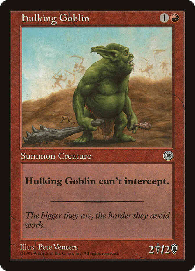 Hulking Goblin [135] [Portal 1] [Non-Foil]