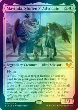 Mavinda, Students' Advocate [21] [Strixhaven: School of Mages] [Foil]