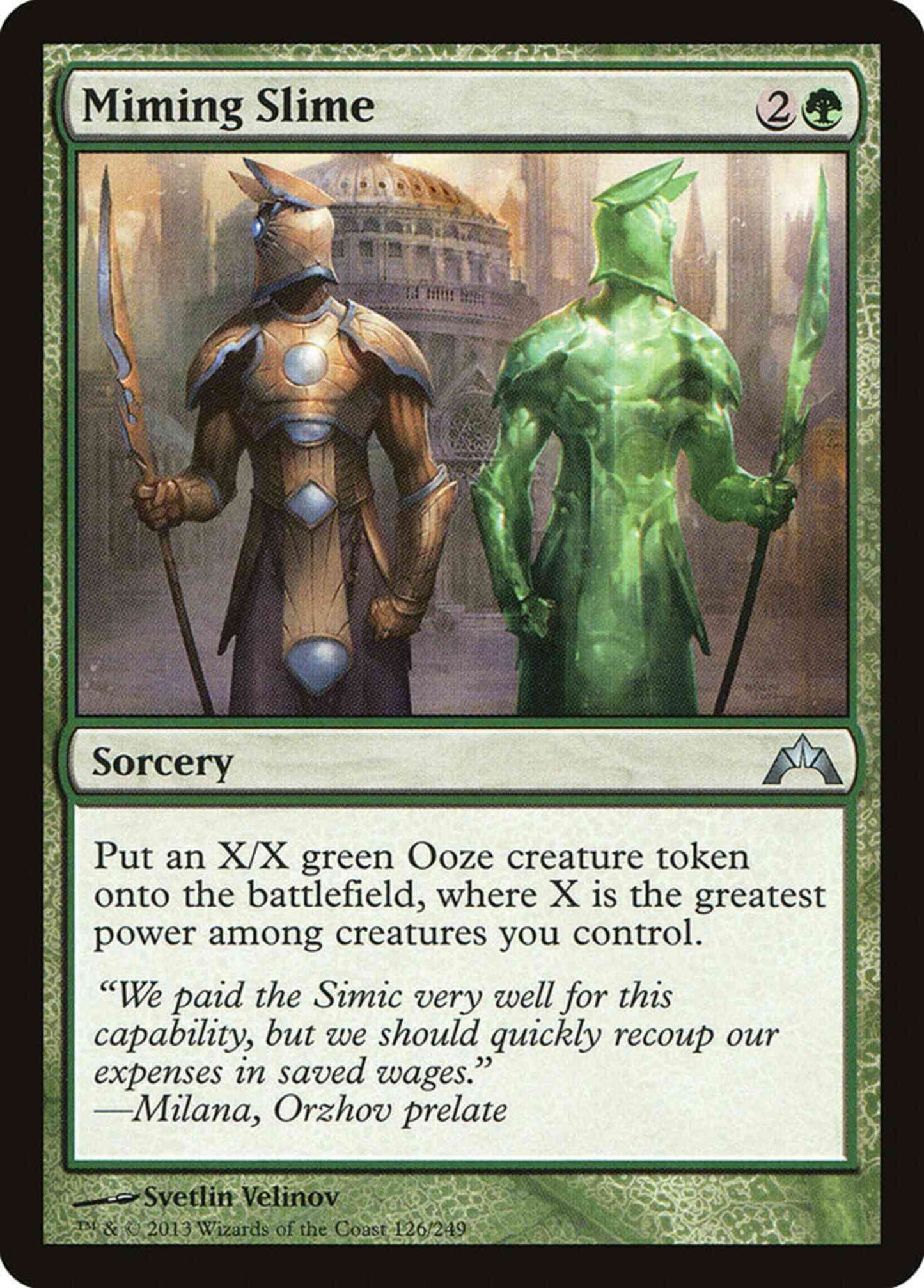 Miming Slime [126] [Gatecrash] [Non-Foil]