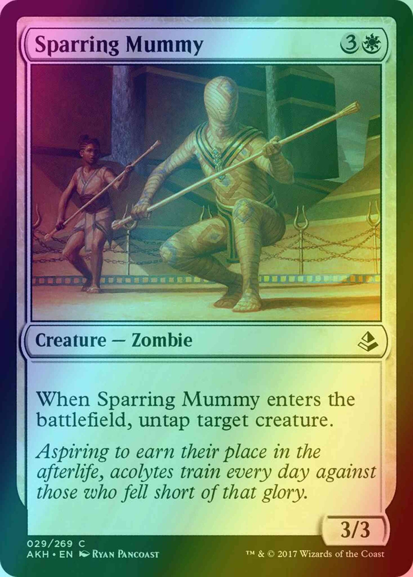 Sparring Mummy [29] [Amonkhet] [Foil]