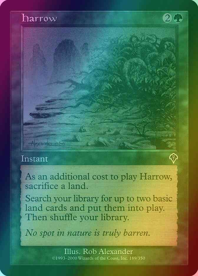 Harrow [189] [Invasion] [Foil]