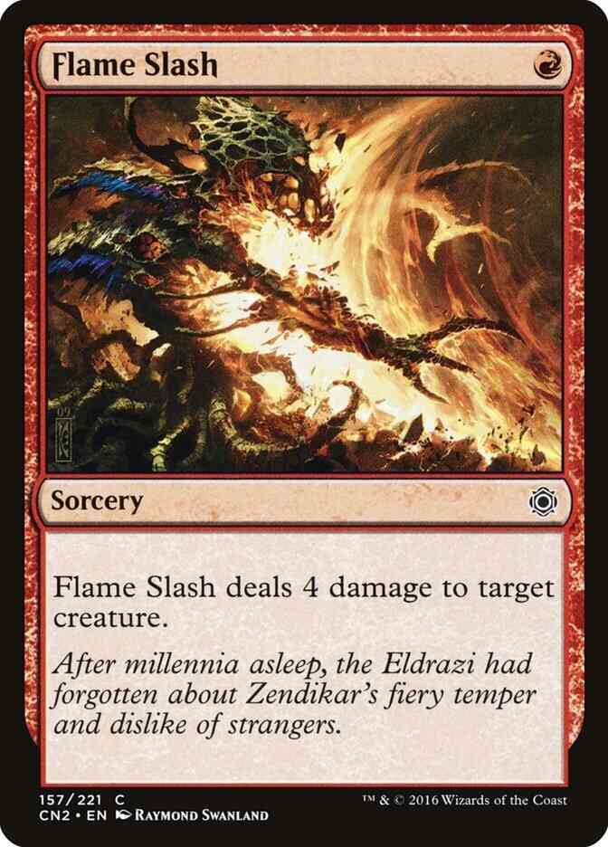 Flame Slash [157] [Conspiracy Take The Crown] [Non-Foil]