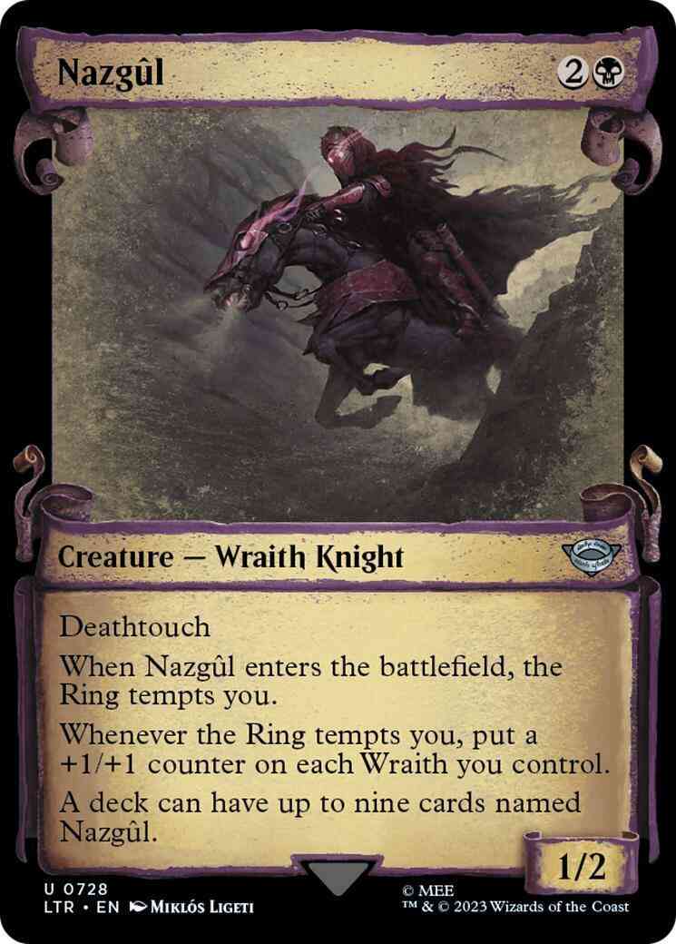 Nazgûl [728] [Scrolls Showcase] [The Lord of the Rings: Tales of Middle-earth] [Non-Foil]
