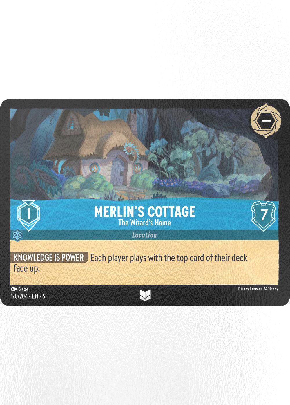 Merlin's Cottage - The Wizard's Home - 170/204 [Shimmering Skies] [Cold Foil]