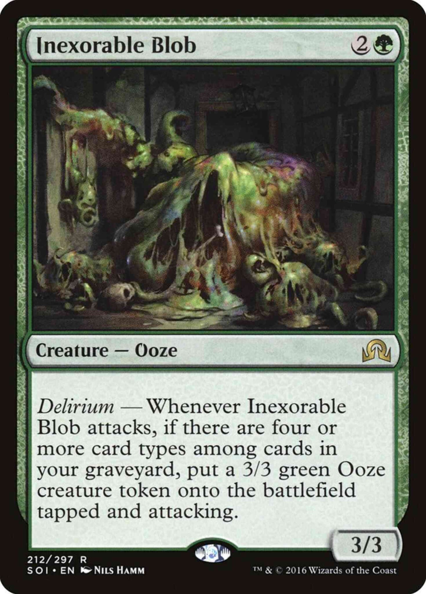 Inexorable Blob [212] [Shadows over Innistrad] [Non-Foil]