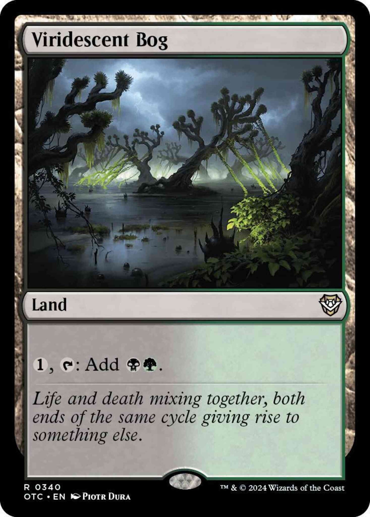 Viridescent Bog [340] [Outlaws of Thunder Junction: Commander] [Non-Foil]