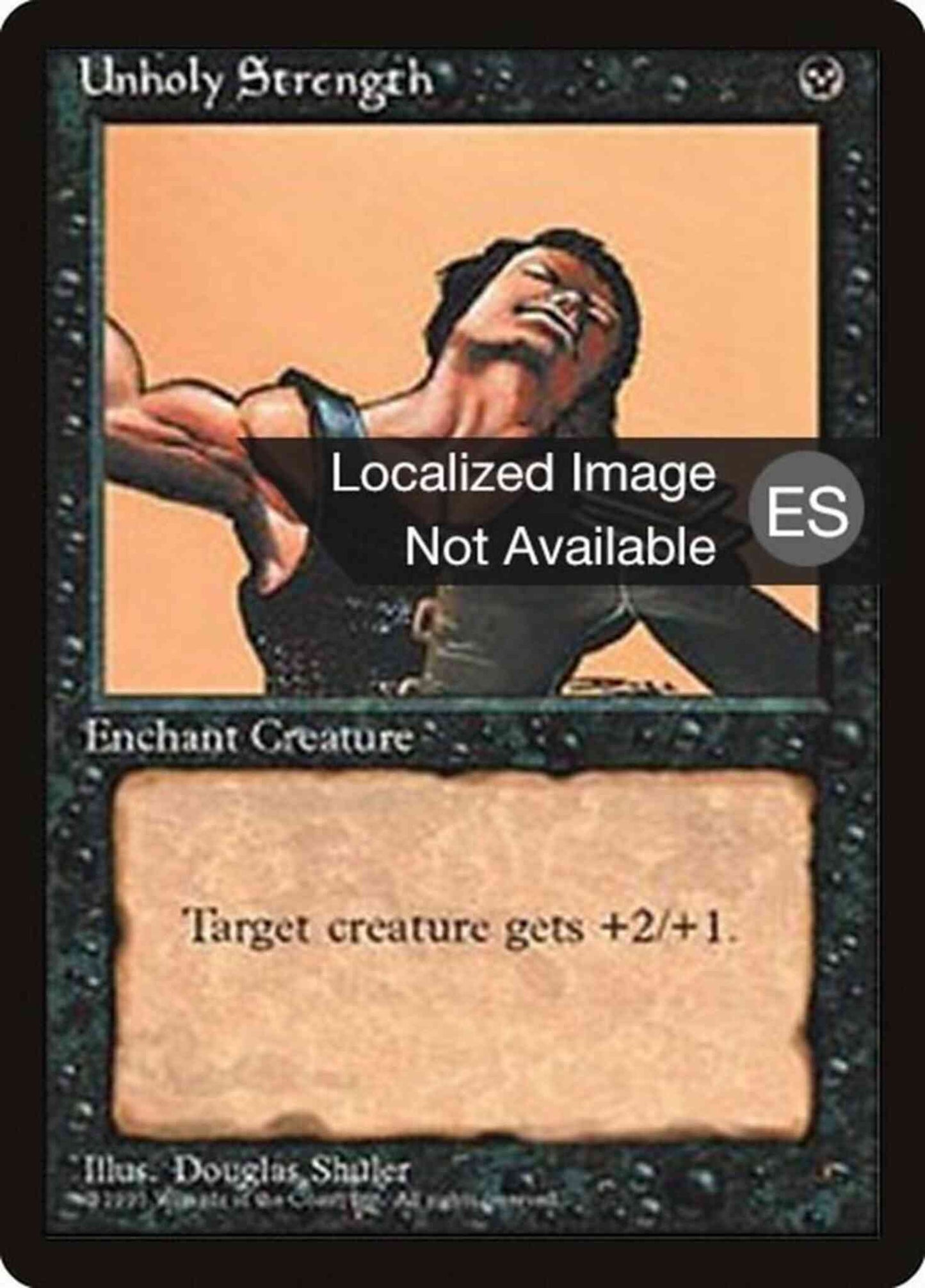 Unholy Strength - Chinese [166] [Fourth Edition Black Border: Chinese] [Non-Foil]