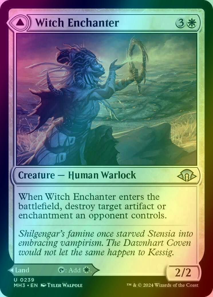 Witch Enchanter // Witch-Blessed Meadow [239] [Modern Horizons 3] [Foil]