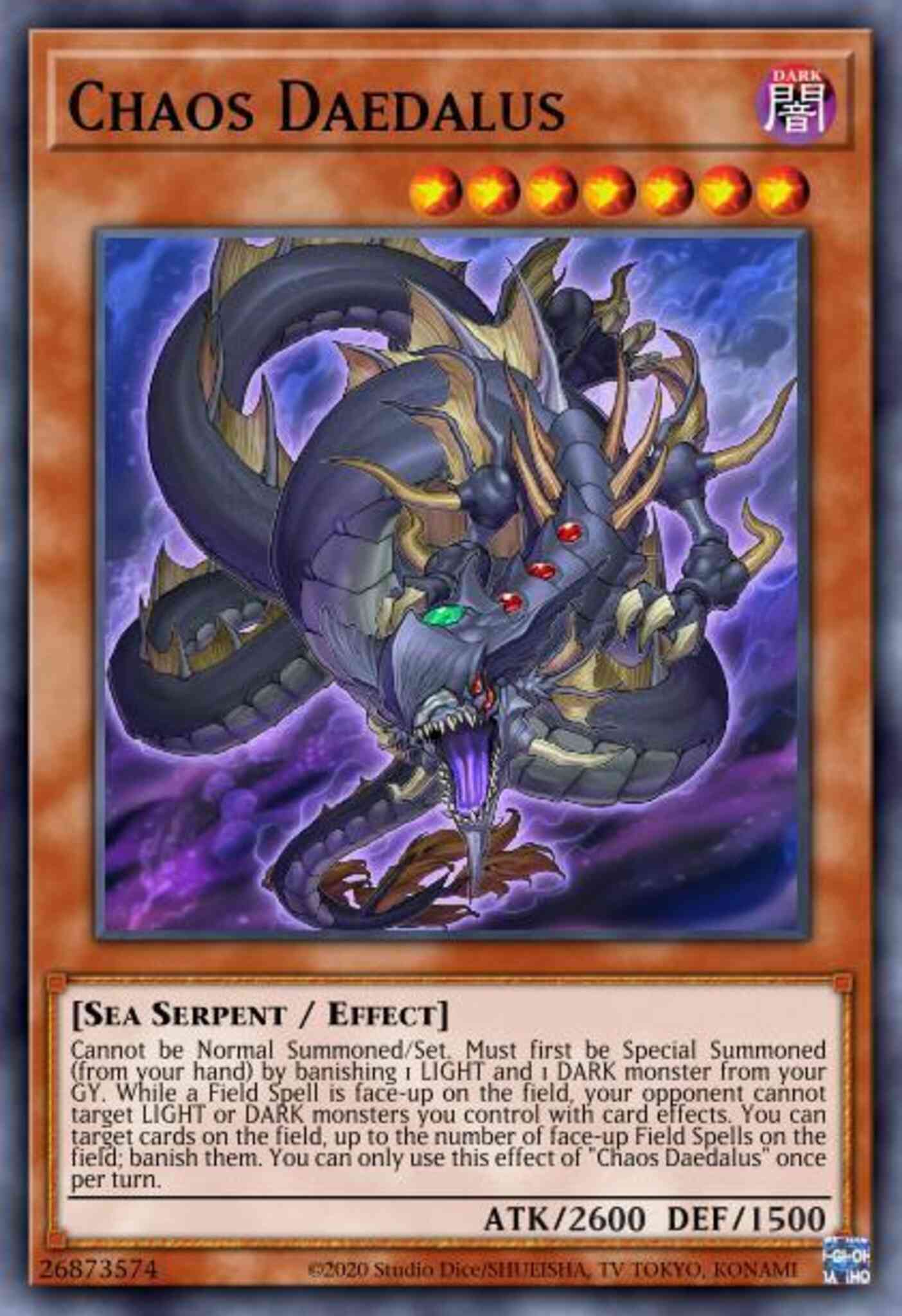 Chaos Daedalus - TOCH-EN007 - Collector's Rare - Unlimited