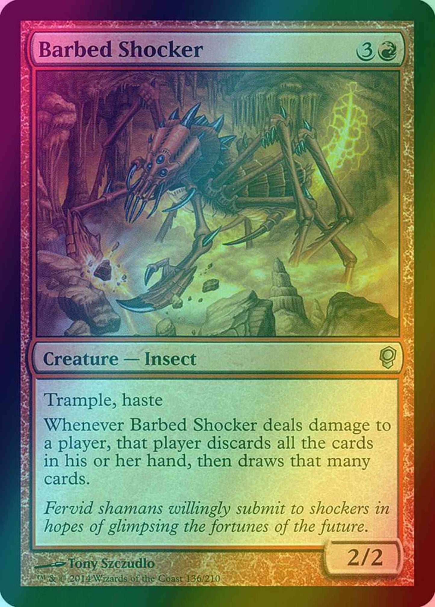 Barbed Shocker [136] [Conspiracy] [Foil]