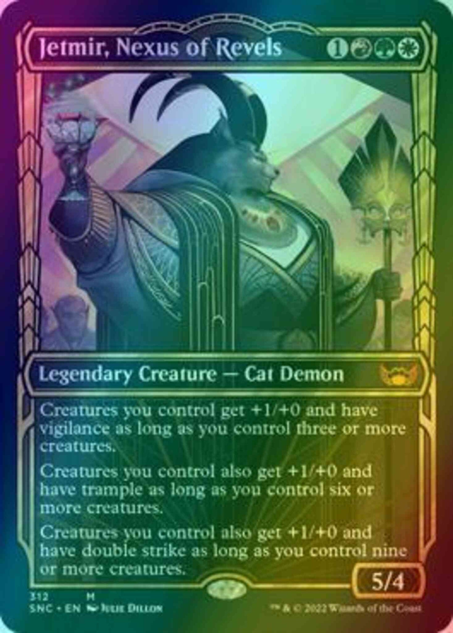 Jetmir, Nexus of Revels [312] [Golden Age Showcase] [Streets of New Capenna] [Foil]