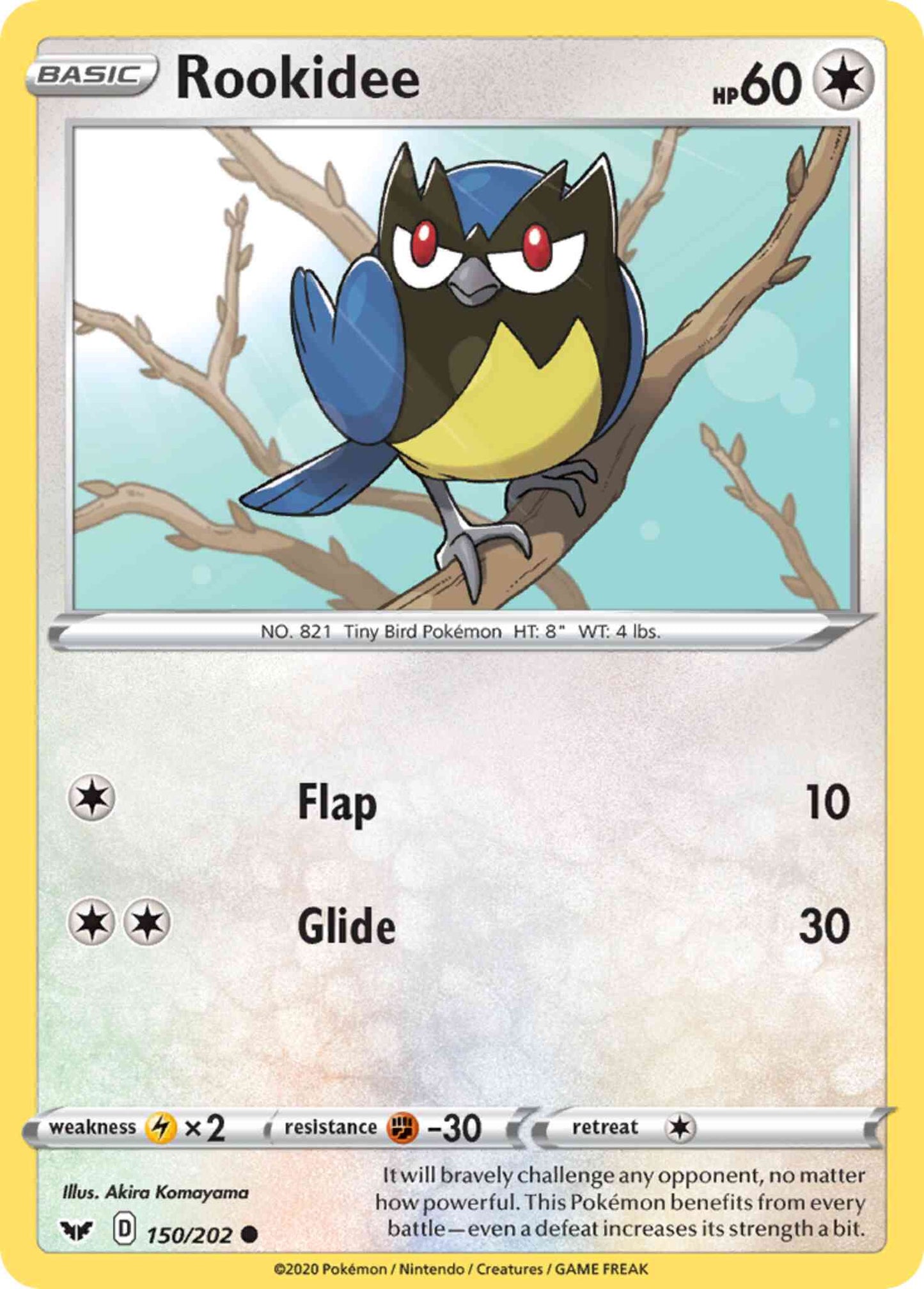 Rookidee - 150/202 - Common [swsh1-150] [Non-Holo]