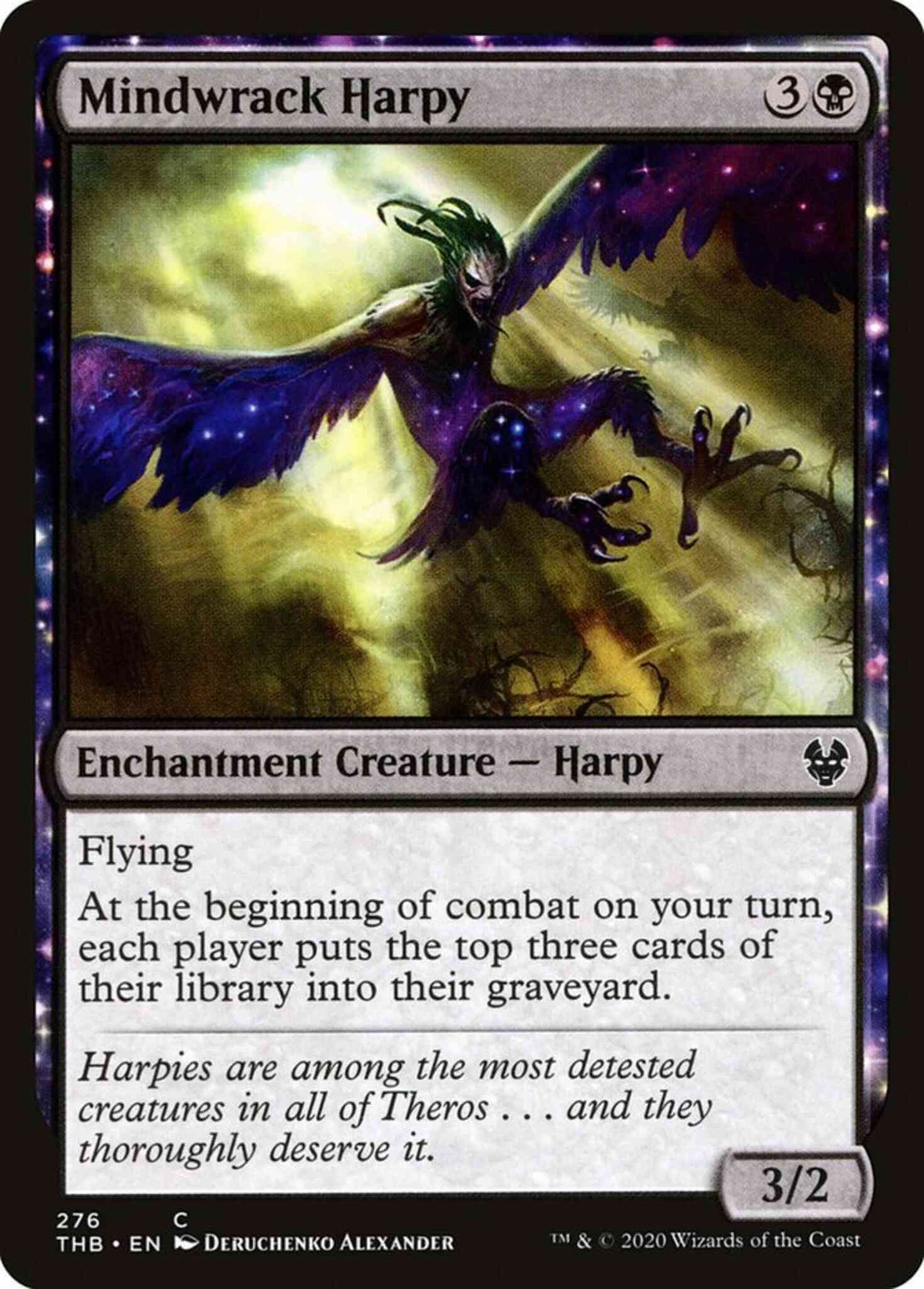 Mindwrack Harpy [276] [Planeswalker Deck Exclusive] [Theros Beyond Death] [Non-Foil]