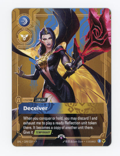 Deceiver (LeBlanc) — Metal|Prize Wall — ID 17470
