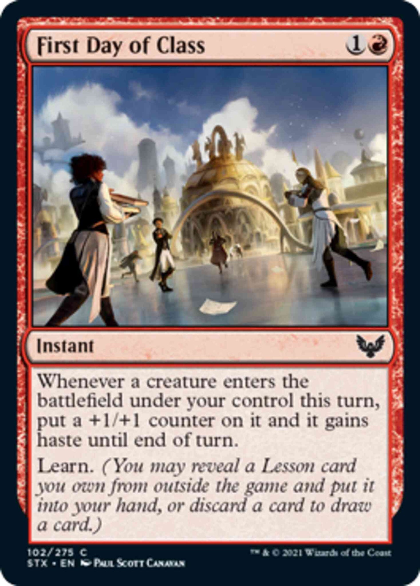 First Day of Class [102] [Strixhaven: School of Mages] [Non-Foil]