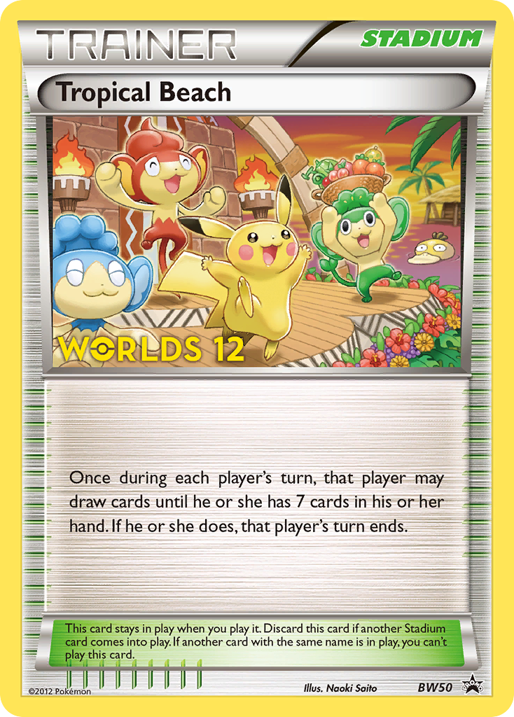 Tropical Beach - BW50 - Promo [bwp-BW50] [Non-Holo]