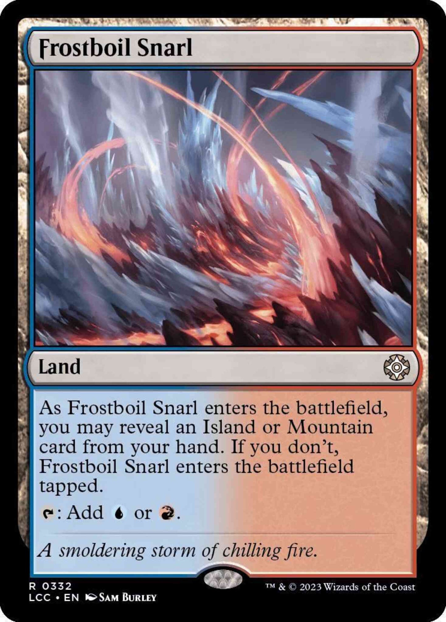 Frostboil Snarl [332] [The Lost Caverns of Ixalan: Commander] [Non-Foil]
