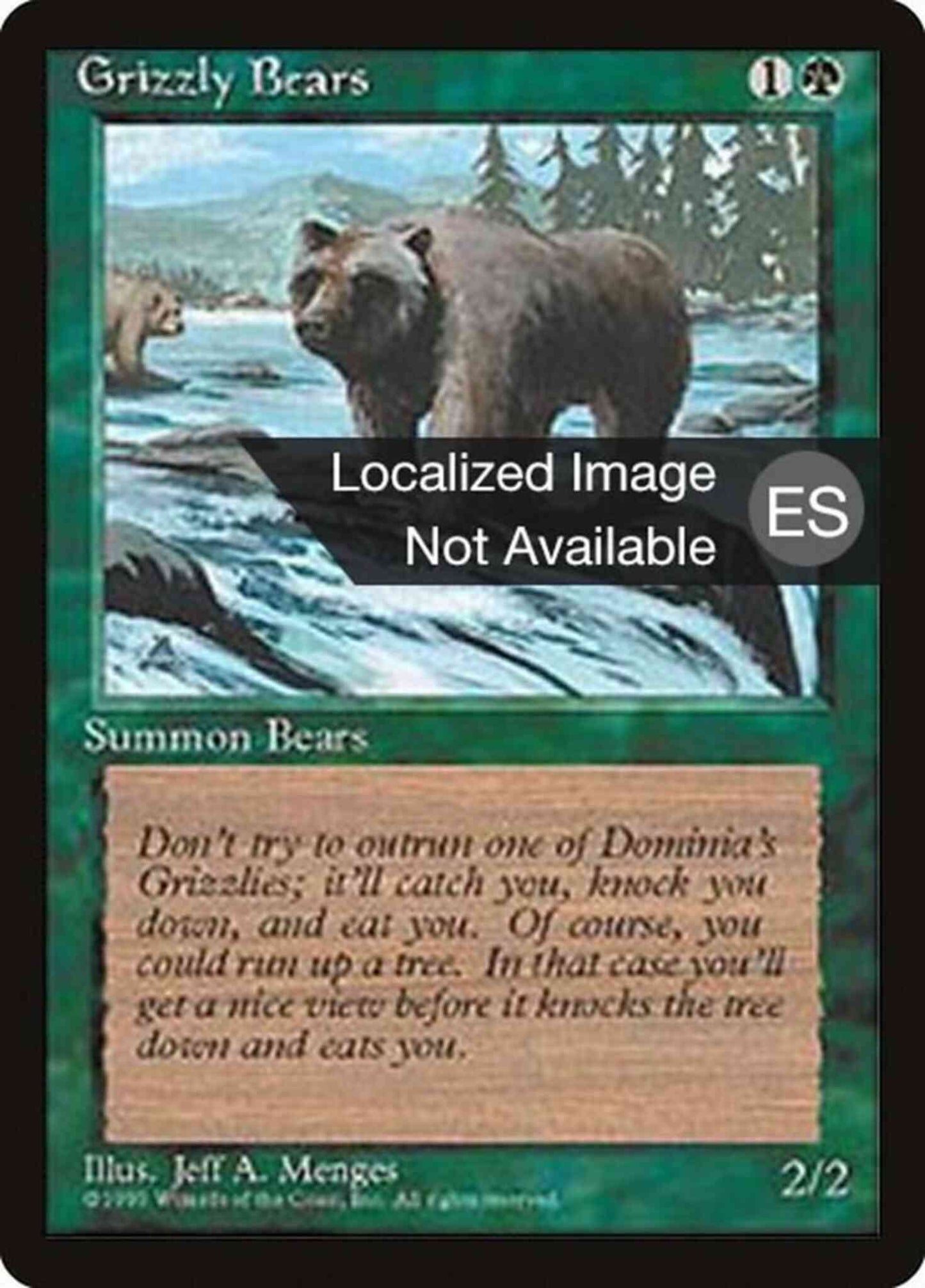 Grizzly Bears - Chinese [250] [Fourth Edition Black Border: Chinese] [Non-Foil]