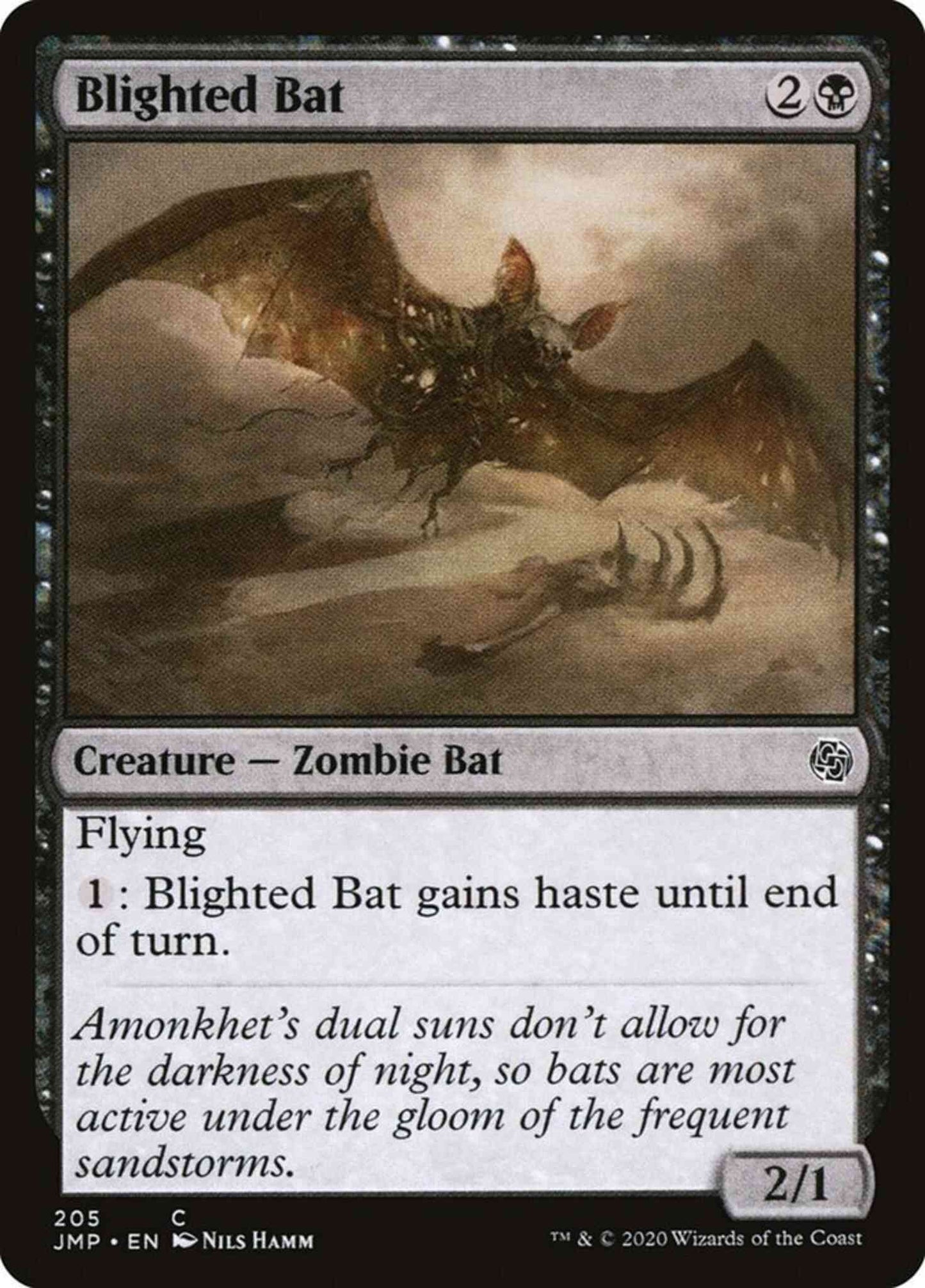 Blighted Bat [205] [Jumpstart] [Non-Foil]