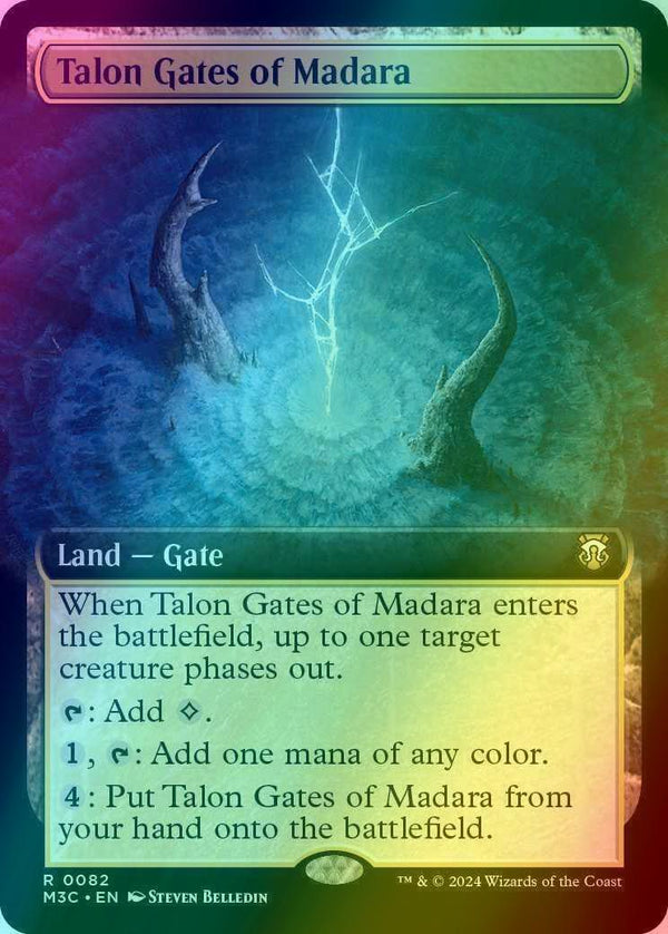 Talon Gates of Madara [82] [Extended Art] [Modern Horizons 3: Commander] [Ripple Foil]