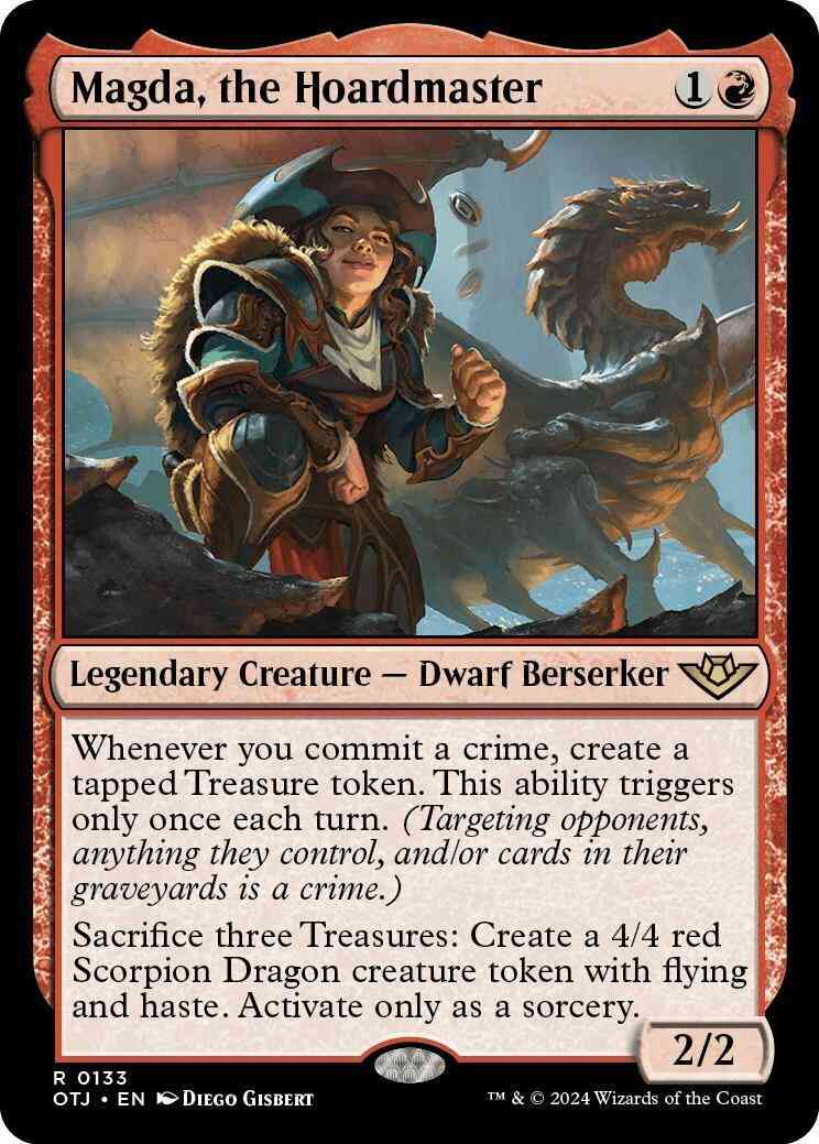 Magda, the Hoardmaster [133] [Outlaws of Thunder Junction] [Non-Foil]