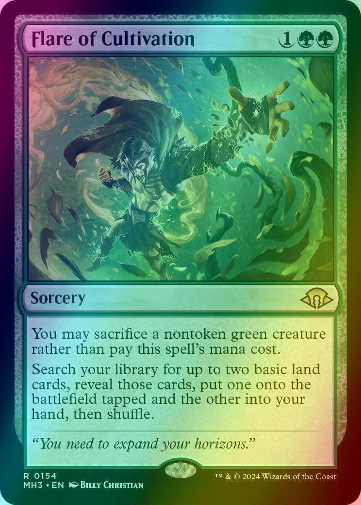 Flare of Cultivation [154] [Modern Horizons 3] [Foil]