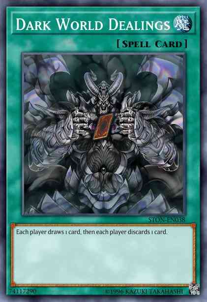 Dark World Dealings - STON-EN038 - Ultimate Rare - Unlimited