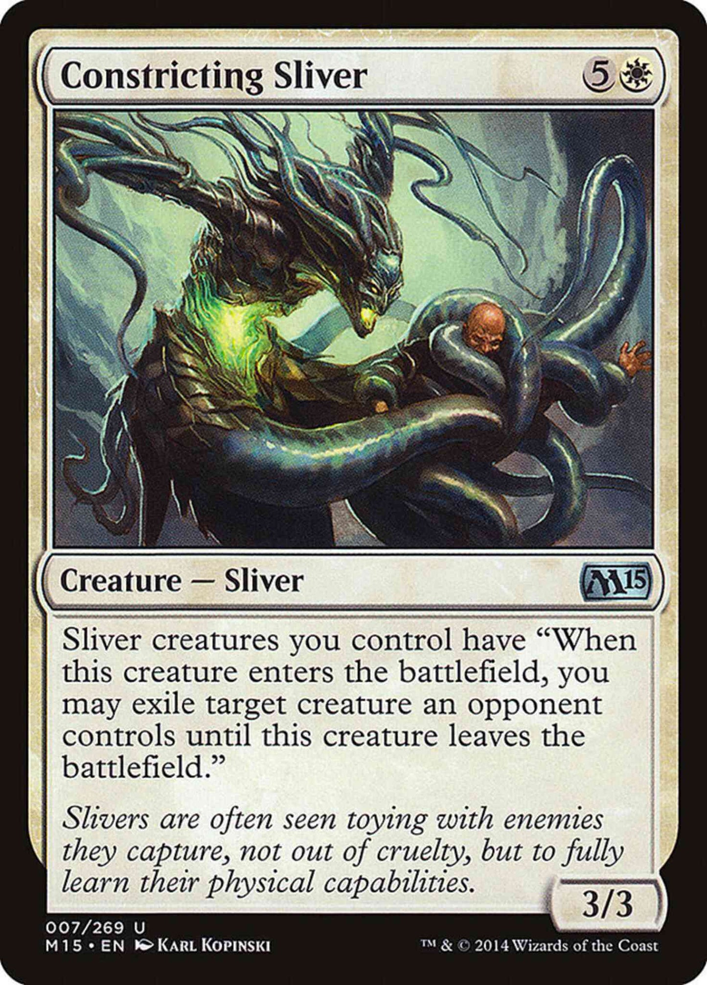 Constricting Sliver [7] [Magic 2015] [Non-Foil]