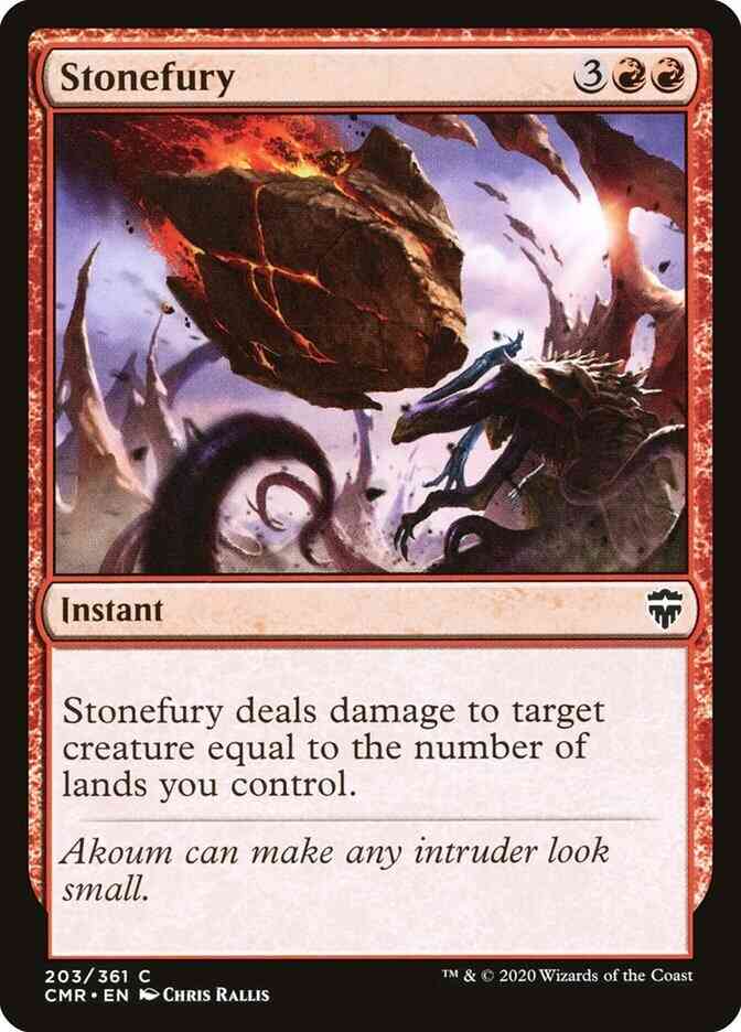 Stonefury [203] [Commander Legends] [Non-Foil]